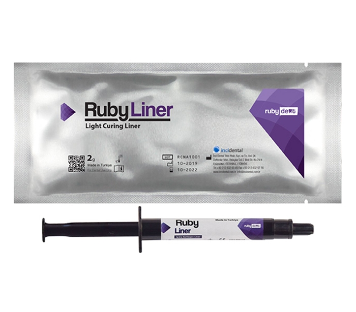 Ruby Liner Light Curing Glass Ionomer Cement 2G
